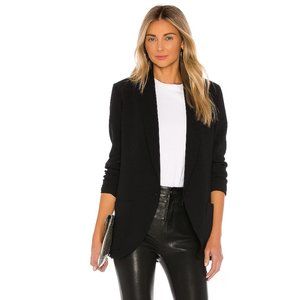 Amanda Uprichard Shawl Collar Blazer XS Black